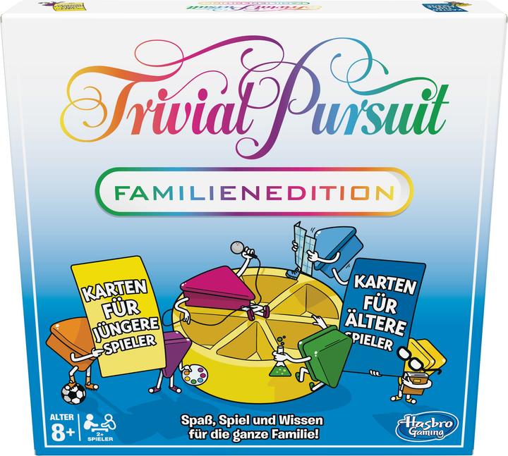 Actual product image Hasbro Gaming Trivial Pursuit Family Edition (German, 2 - 6 Players)
