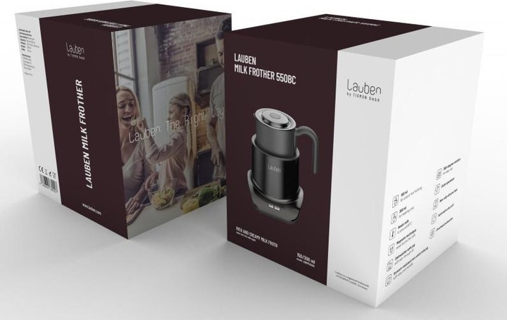 Actual product image Lauben Spieniacz do mleka Milk Frother 550BC (30 cl)