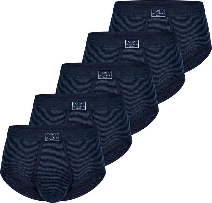 Immagine prodotto ESGE Confezione da 5 - Slip di jeans a costa fine con pannello in rete (3XL, Confezione da 5 pezzi)