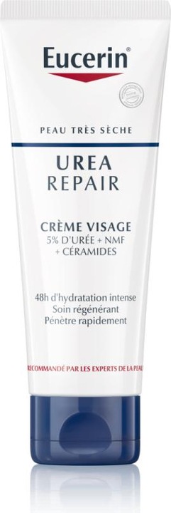 Eucerin Crema viso riparatrice all'Urea 5% (50 ml, Crema da giorno)