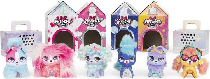 Image du produit Spin Master Present Pets Minis, pack de 3 peluches galactiques de 7,6 cm, jouets pour enfants (20.65 cm)