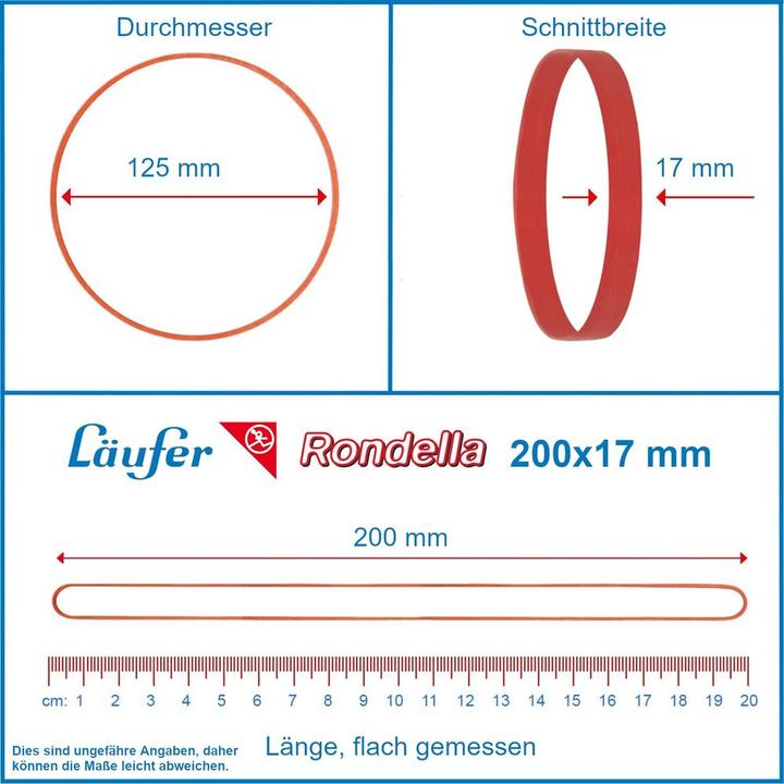 Immagine prodotto Läufer Elastico 17 x 200 mm, 500 g (1 pz.)