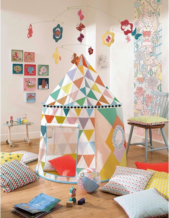 Actual product image Djeco motley tent