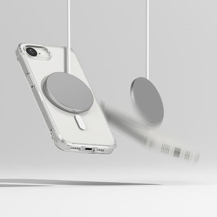 Actual product image Ringke Fusion Magsafe iPhone 16 Case - Clear (Apple iPhone 16)