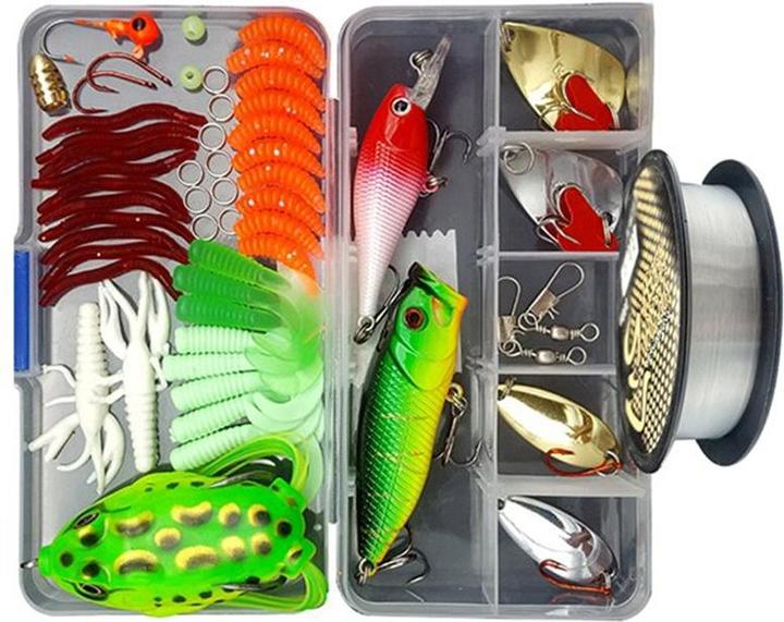 Immagine prodotto JTI Kit grande con canne da pesca - 56 pezzi