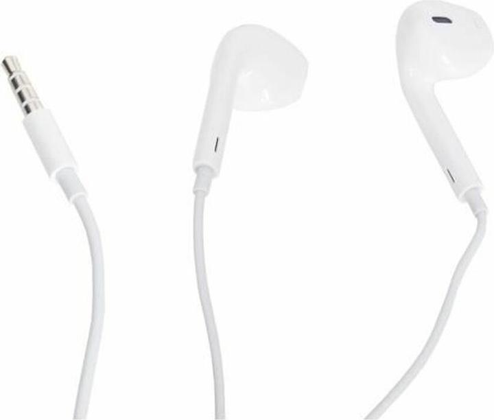 Actual product image Apple EarPods with Remote and Mic (3.5mm jack) (No noise cancellation, Cable)