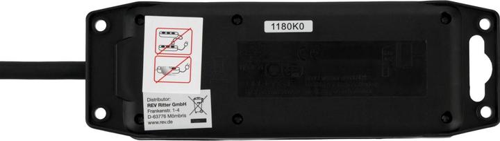 Actual product image REV Power strip IP44 2-fold 1.4m (2 x, CEE 7/3, 1.40 m)