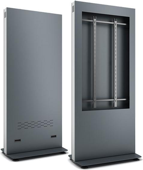 Image du produit DSS Stèle d'intérieur Portrait, écran 43", noir