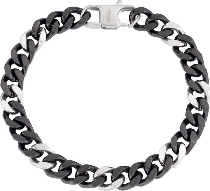 Immagine prodotto Amen Bracciale in acciaio (21 cm, Acciaio inossidabile)