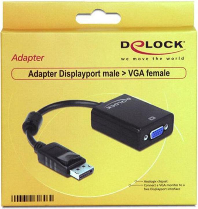 Produktbild Delock DP zu (VGA, 12.50 cm)