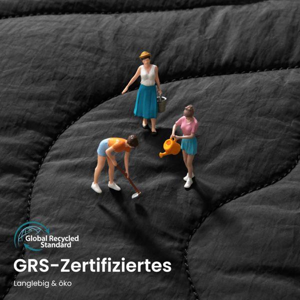 Produktbild tomtoc Terra-T38 Puffy Laptop Tote Bag, 13.5L, black (16")