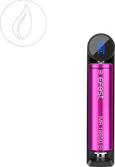 Actual product image Efest K1 Slim Battery Charger (1 pcs., Rechargeable battery)