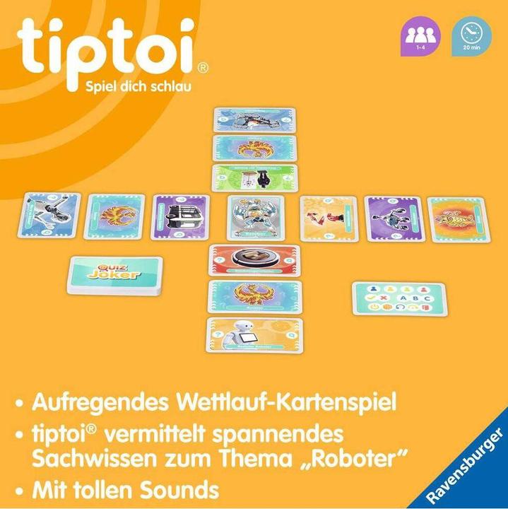Actual product image tiptoi Robot quiz (German, 6 - 10 years)