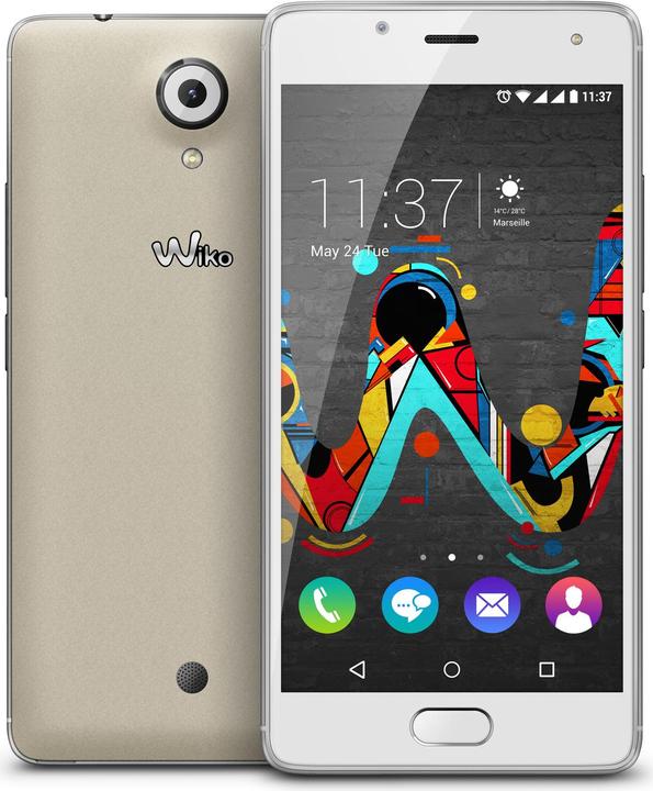 Wiko U Feel (16 GB, Creamy, 5", Single SIM, 13 Mpx, 4G)