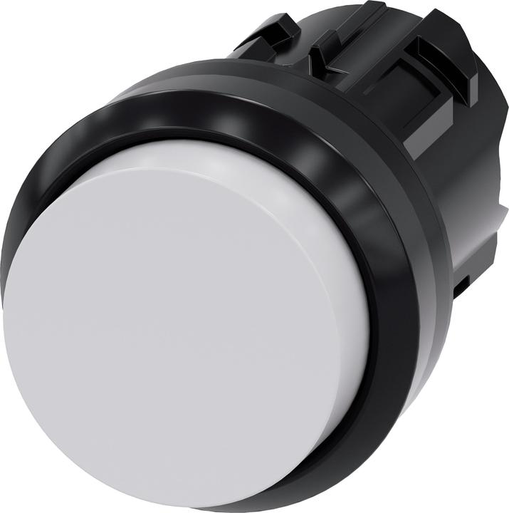 Produktbild Siemens Pushbutton 22mm round plastic white