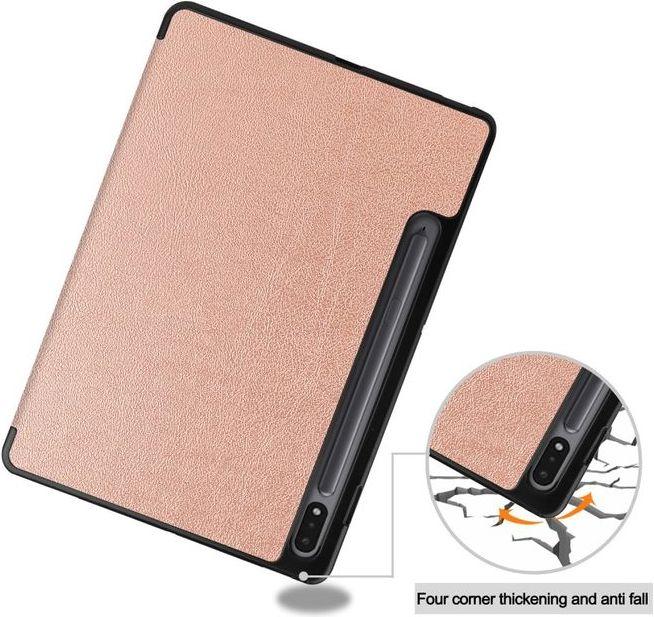 Produktbild MU Classic Dreifach faltbare Leder Hülle (Galaxy Tab S8)