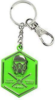 Actual product image SD Toys Porte Cle Star Wars Death Trooper Metal Green