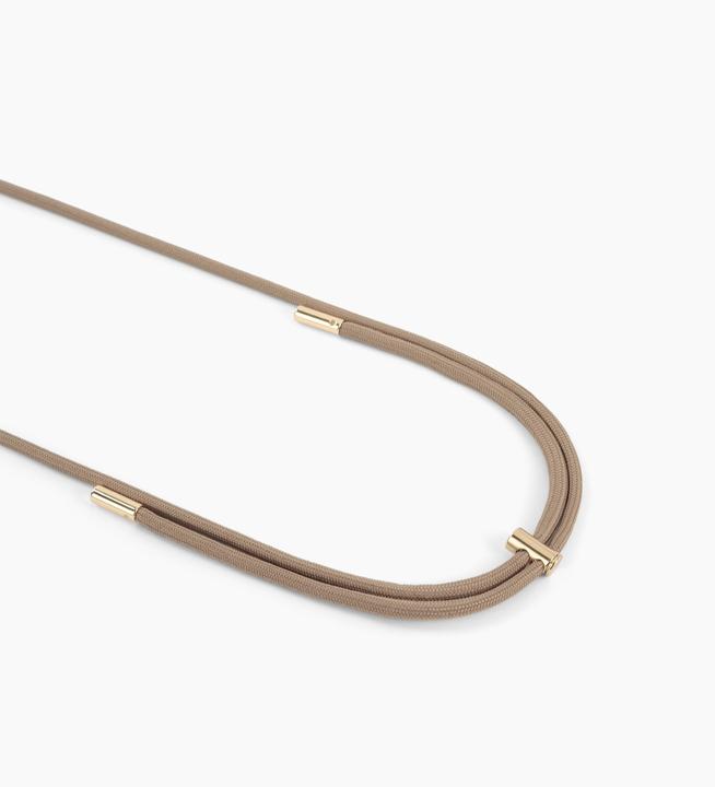 Image du produit iDeal Of Sweden pour tous les étuis avec port de chargement au centre Cord Phone Strap Beige