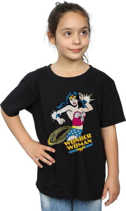 Produktbild Wonder Woman Girls Lasso Cotton T-Shirt (128)