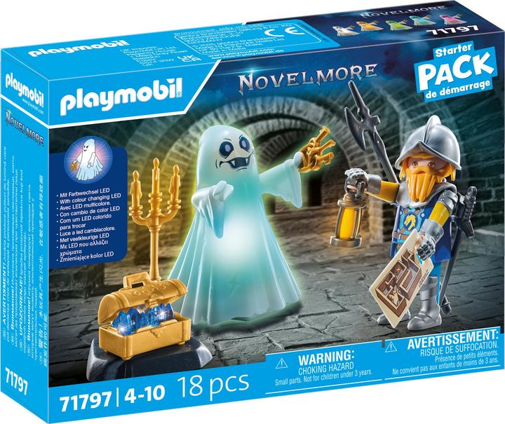 Immagine prodotto Playmobil Fantasma e cavaliere del castello (71797, Playmobil Novelmore)