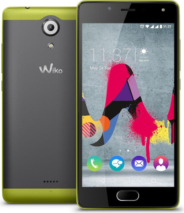 Produktbild Wiko U Feel Lite (16 GB, Lime, 5", Hybrid Dual SIM, 4G)