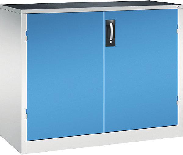 Actual product image C+P Workshop side cabinet with hinged doors and drawers (120 cm, 100 cm)