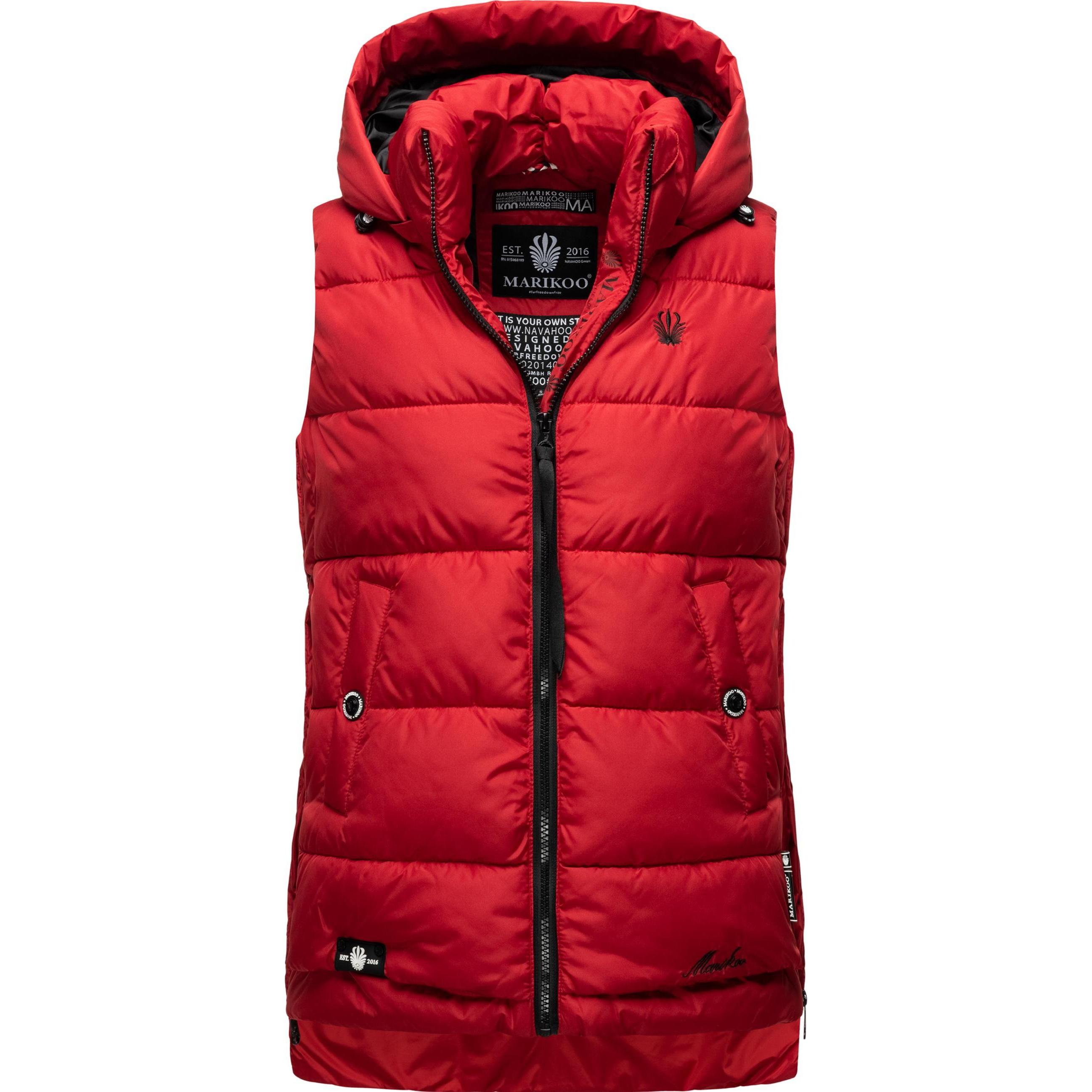 Marikoo, Damen, Weste, Zarinaa, Rot, (M)