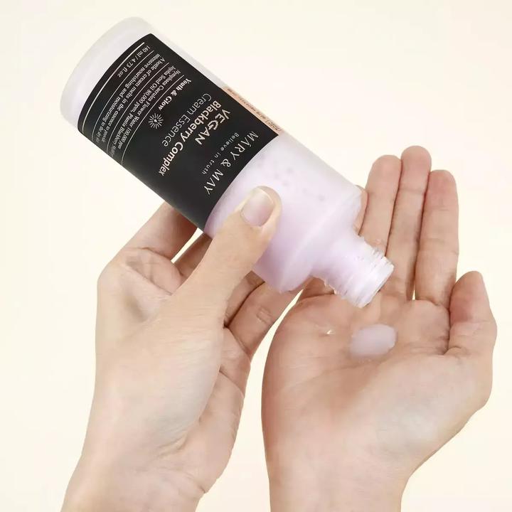 Actual product image Mary&May MARY & MAY Vegan Blackberry Complex Cream Essence, 40 ml (140 ml, Face fluid)