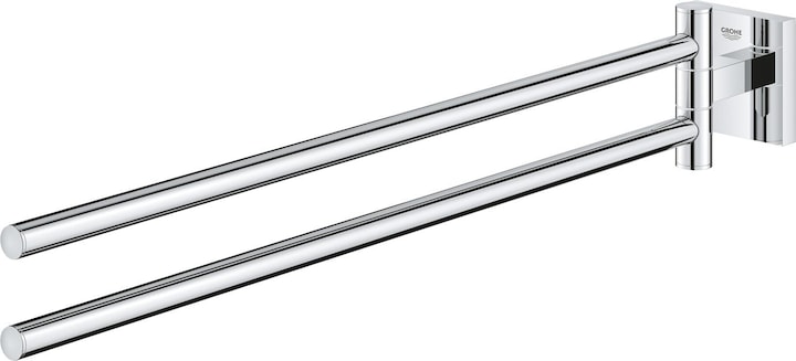 Actual product image Grohe Start Cube QuickFix towel rail, 2-arm, adhesive, chrome