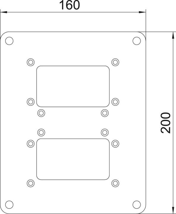 Produktbild OBO Bettermann Bodenplatte