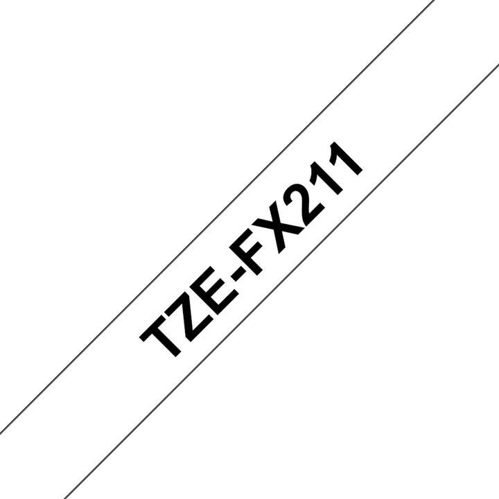 Produktbild Brother Tze-Fx211 (0.60 cm, Schwarz)