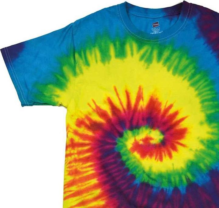 Produktbild Colortone Kvinnor BatikTShirt Regenbogen (L)