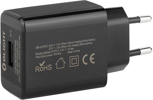 Actual product image Olight Wall charger for magnetic chargeable flashlights