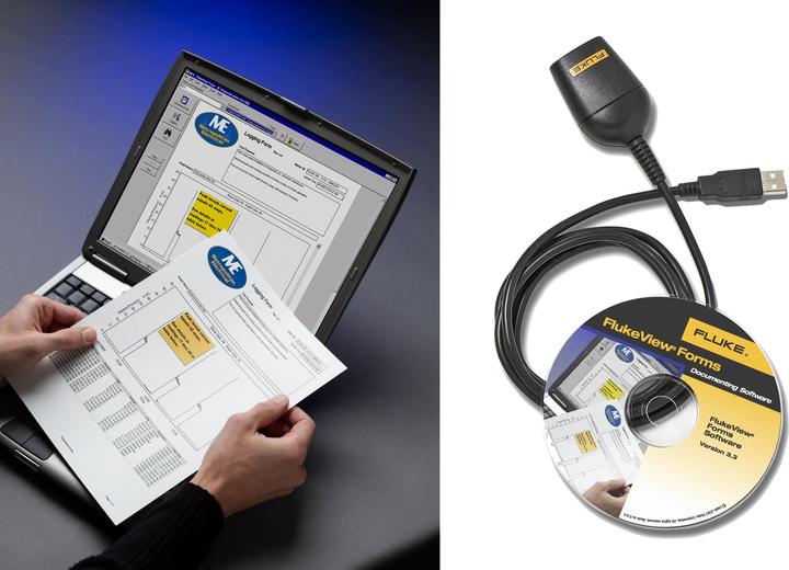 Image du produit Fluke Logiciel de mesure FVF-SC2 adapté