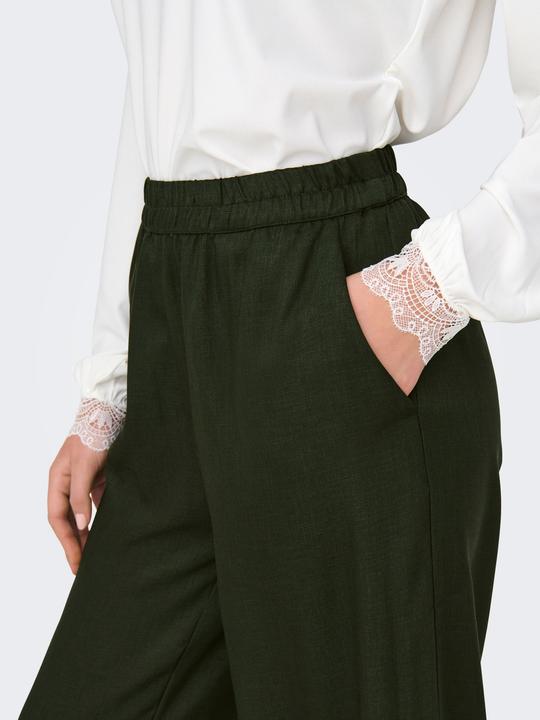 Image du produit Only ONLLULU Normal geschnitten Hose mit weitem Beinschnitt Hose mit weitem Beinschnitt (XL)