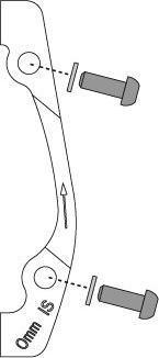 Produktbild Avid IS Bracket 0 IS (Front 160/Rear 140) Includes Stainless Br