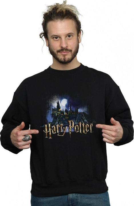 Actual product image Absolute Cult Mens Hogwarts Castle Sweatshirt (4XL)
