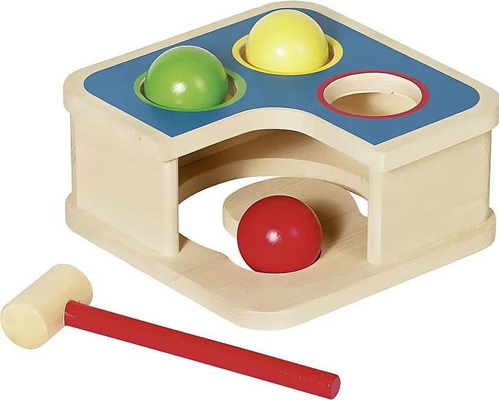 Produktbild Goki Hammer-Holzbank mit Ball