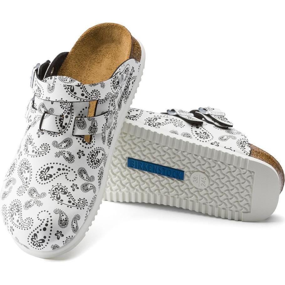 Thumbnail - Birkenstock, Damen, Hausschuhe, Kay SL Birko-Flor schmal, Weiss, (42)