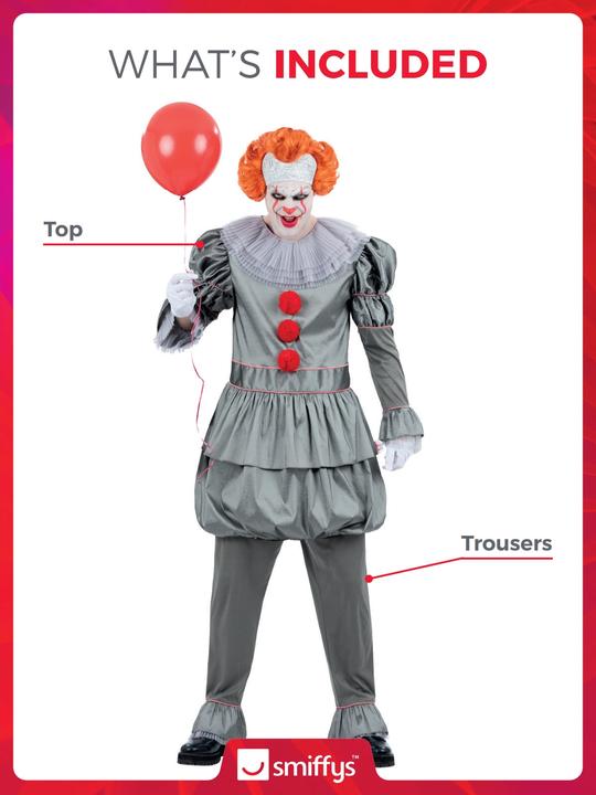 Produktbild Smiffys Pennywise Chapter 2 Kostüm (M)