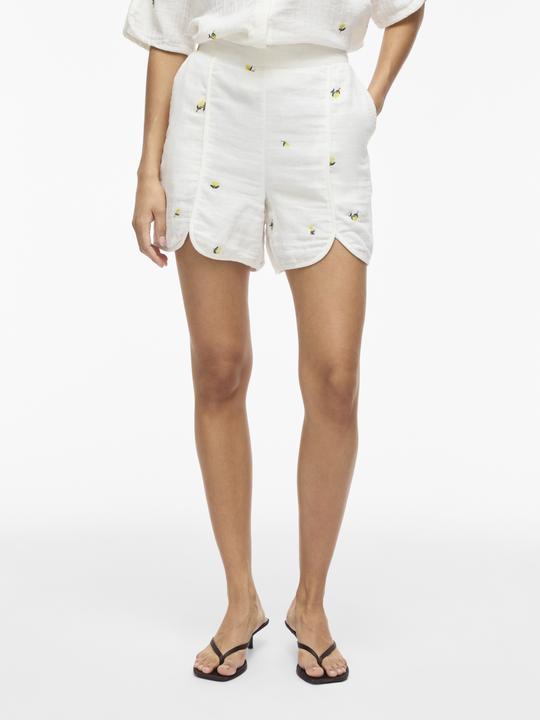 Image du produit Vila VIBRODERA Mid-Waist Shorts (40)