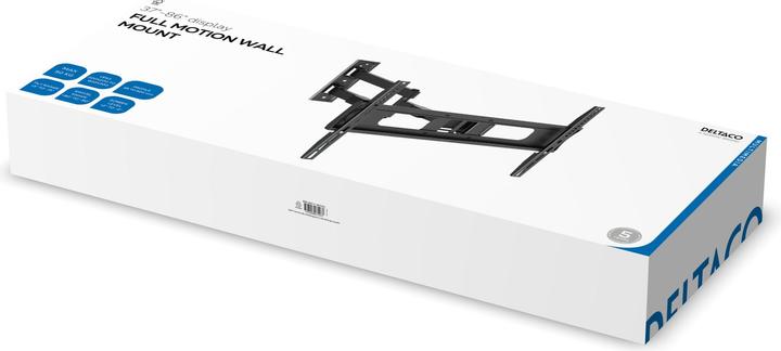 Produktbild Deltaco ARM-460-2 (Wand, 55", 30 kg)