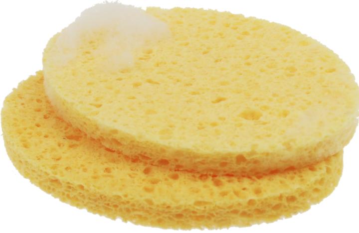 Produktbild Reinigungsschwämmchen, 2-er Pack, oval, Masse: 11,5 x 9 cm