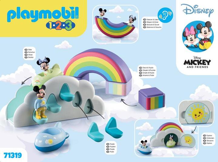 Produktbild Playmobil Mickey Mouse Wolkenhaus (71319, Playmobil 1.2.3)