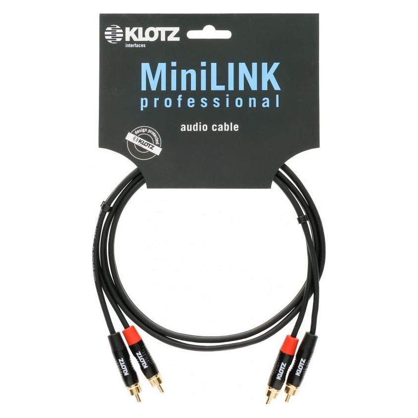 Klotz Kt-CC300 (3 m, Cinch Kabel), Audiokabel