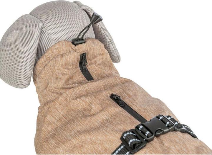 Actual product image Trixie Riom winter coat, M: 45 cm, sand (M, Dog coat)