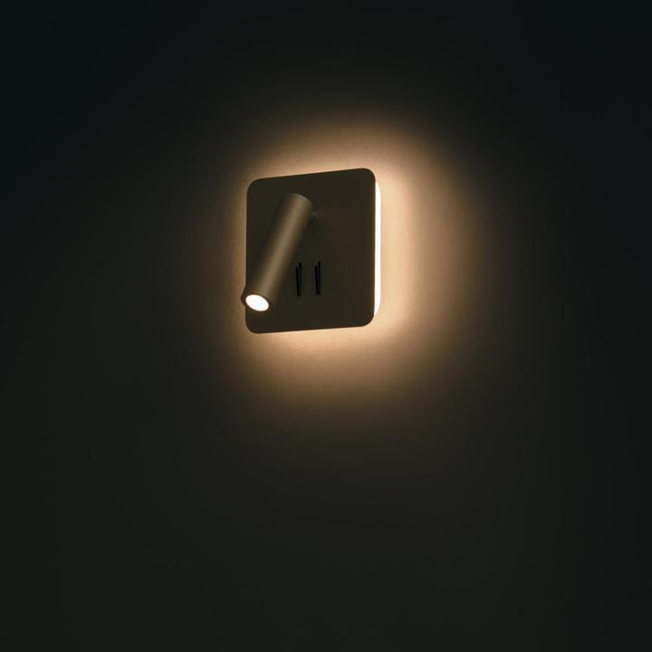 Actual product image Maytoni Ios 176 LED wall light, wall lamp 9W black warm white (275 lm)