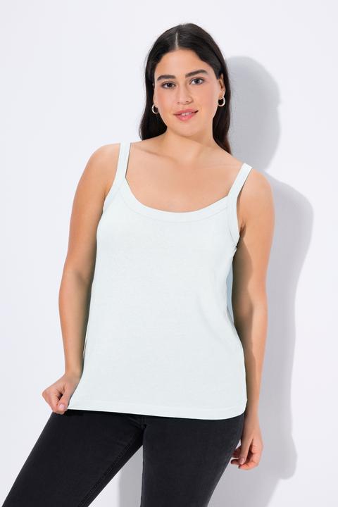 Actual product image Ulla Popken Essential Spaghetti Strap Cami (62)