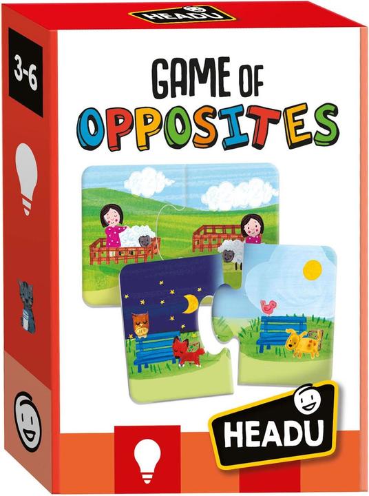 Actual product image Choose the puzzle opposites game in the correct order