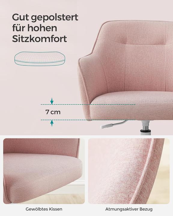 Actual product image Songmics Drehbarer Homeoffice Stuhl